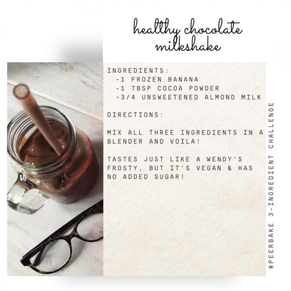 Chocolate Milkshake recipe by @clareob