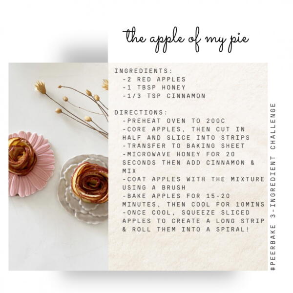 Apple pie recipe by @thefancyfluff