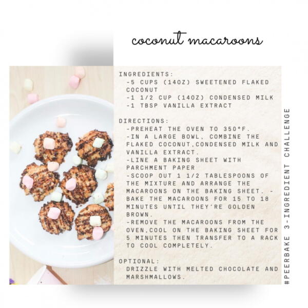 coconut macaroons recipe by @vanessaoandasan