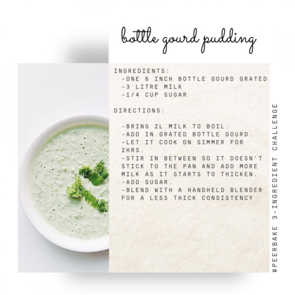 bottle gourd pudding recipe by @kaur.mama.moments