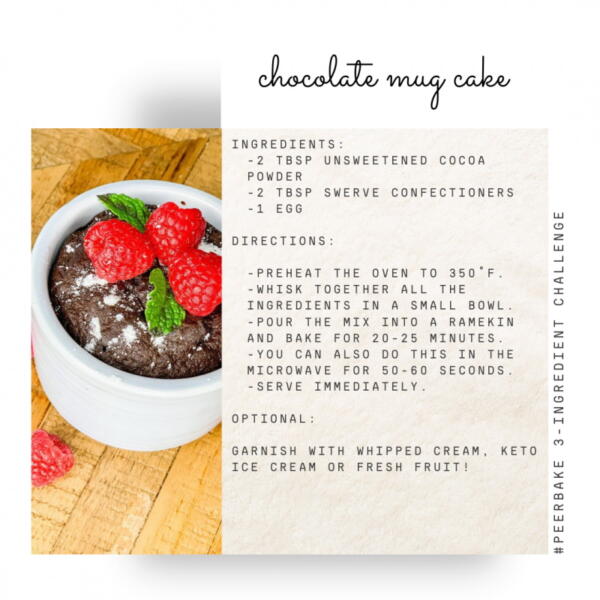chocolate mug cake by @vancitynbeyond