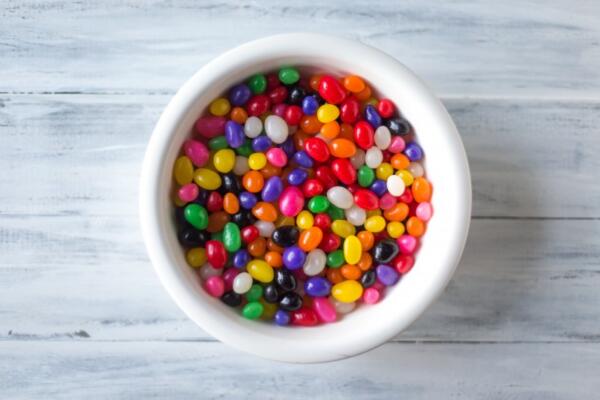 Jelly Beans in bowl