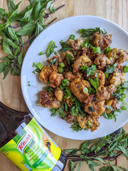 Healthy dish created with Knorr product